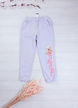 Штаны спортивные джоггеры на девочку р. 7-8 лет