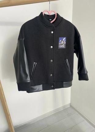 Стильный бомбер для девочек