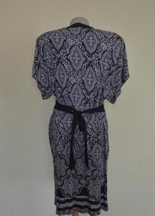 Шикарное брендовое трикотажное платье из вискозы,фасон кимоно5 фото