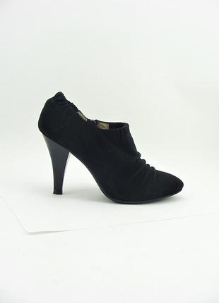 Туфлі ботильйони жіночі замшеві