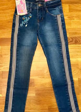 Джинсы  для девочек. весна-осень.2019