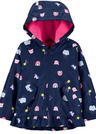 Куртка вітровка картерс на флісі