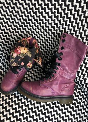 #h5 шкіряні чоботи  dr. martens  оригінал. (250к)