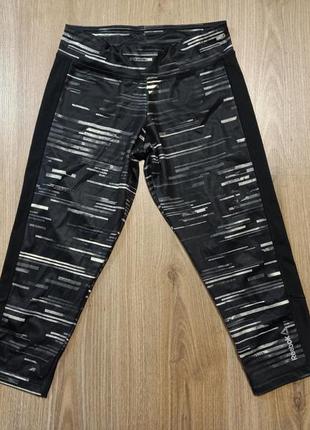 Лосины женочи reebok speedwick crossfit размер с 8-10 капри термо беговые тренировочные для зала мешек кроссфит