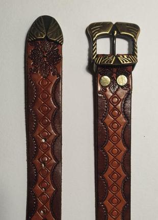 Кожаный ремень, пасок