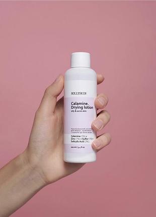Підсушувальний лосьйон для жирної, проблемної і схильної до акне шкіри від hollyskin
