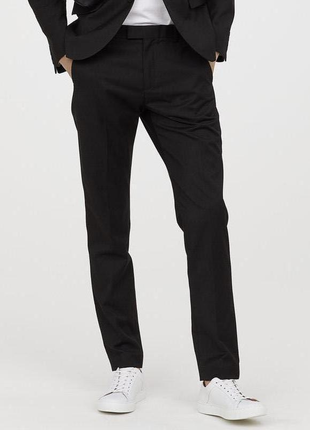 Костюмные брюки h&m, slim fit !