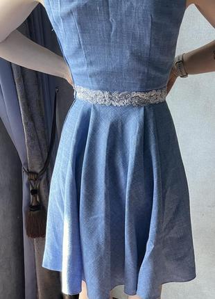 Платье из льна. индивидуальный пошив2 фото