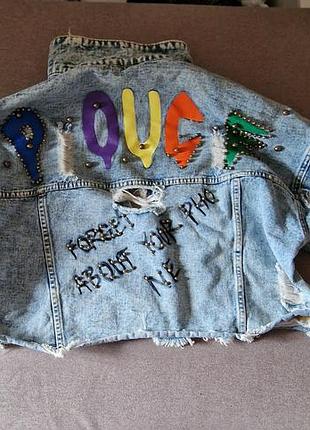 Джынсовая куртка 3