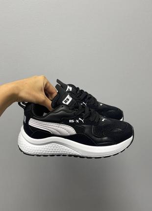 Женские кроссовки puma rs-x ‘black’ топ качества 🔝🔥