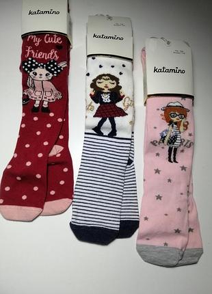 Колготки детские тонкие демисезонные для девочки 5-6 лет. детские колготки весна - осень для девочек 5-6лет, 106-118 см