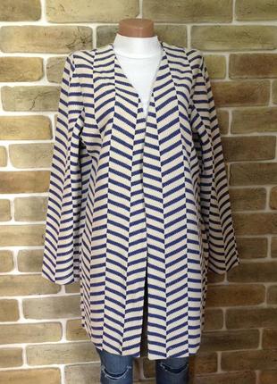 Стильний кардиган піджак жакет із кишенями оверсайз розмір 14 kaleidoscope