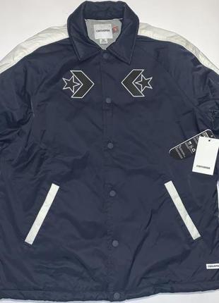 Куртка, ветровка converse varsity coaches jacket1 фото