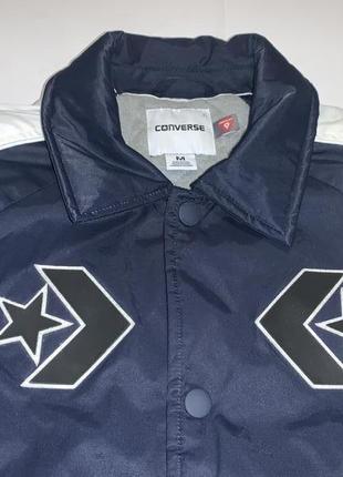 Куртка, ветровка converse varsity coaches jacket3 фото