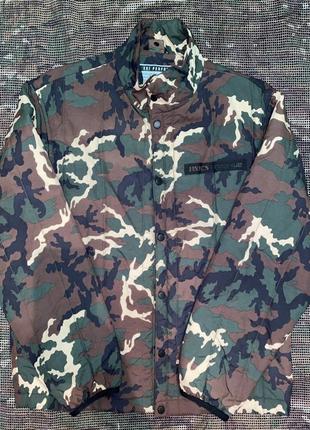 Куртка стьоганка asics camo, оригінал, розмір m/l