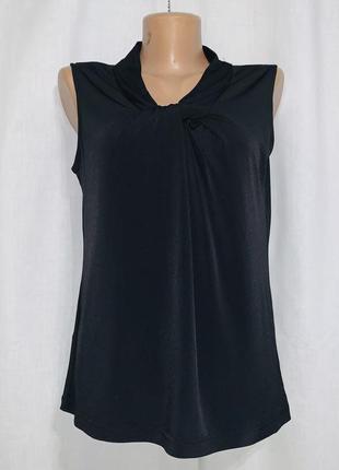 Прекрасная брендовая блуза черного цвета marc new york andrew marc1 фото