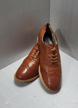 🔥туфлі brogues 40 розмір (25 см) [№3.13]