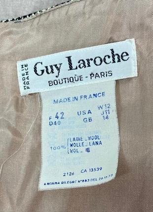 Платье из 100% шерсти guy laroche 9