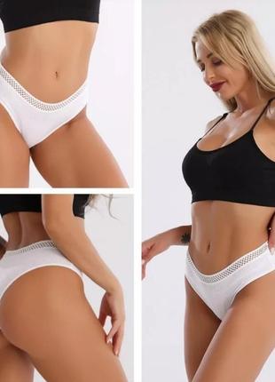 Набор трусиков 2 шт (черные и красные)