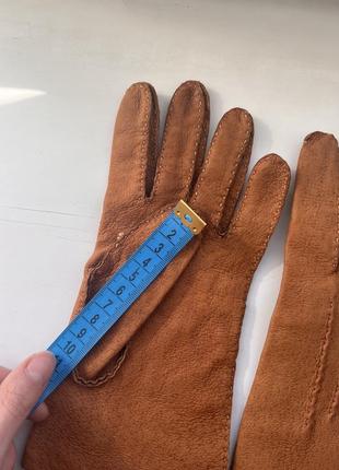 Женские кожаные перчатки (перчатки)3 фото