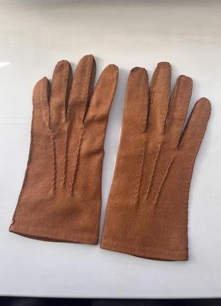 Женские кожаные перчатки (перчатки)
