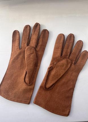 Женские кожаные перчатки (перчатки)