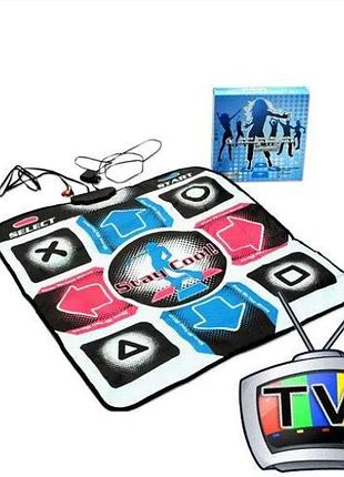 Музыкальный танцевальный коврик для pc+tv dance pad platinum,танцевальные коврики для взрослых и детей 2