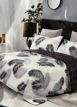 Комплект постільної білизни страйп сатин