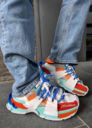 Кроссовки dolce & gabbana space multicolor