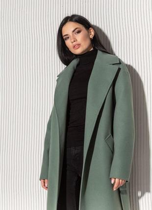 Женское демисезонное пальто мадрид3 фото