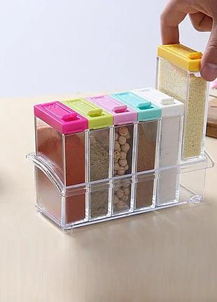 Набір ємностей для спецій
(ціна за весь комплект з 6 ємностей)