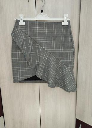 Юбка в клетку