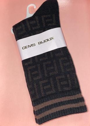 Самые популярные носки в стиле fendi