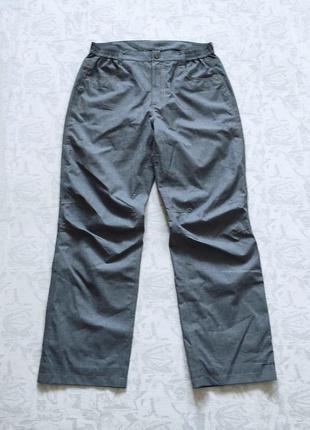 Водоотталкивающие мембранные брюки треккинговые брюки vaude на подкладке