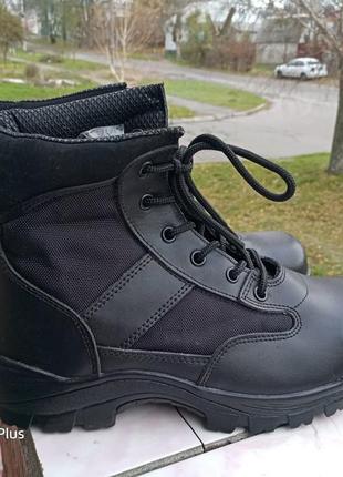 Кожаные тактические рабочие ботинки 3m thinsulate army style m...