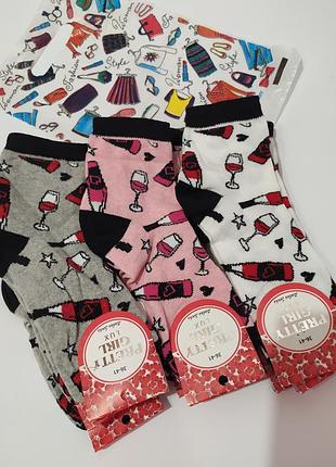 Оригинальные хлопковые носочки2 фото