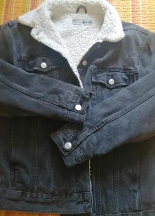 Куртка джинсовая topshop. р. xs-s.6 фото
