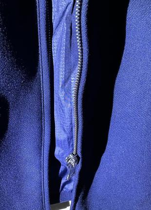 Мужское пальто zara темно-синее размер l в новом состоянии3 фото