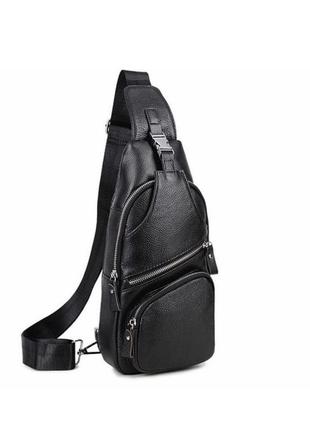 Мужская нагрудная сумка / рюкзак на одно плечо