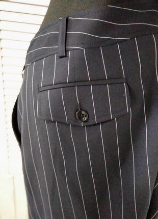 Юбка карандаш в полоску деловой стиль офис качественная юбка миди3 фото