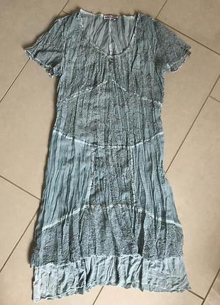 Платье стильное модное дорогой бренд elisa cavaletti размер s-m
