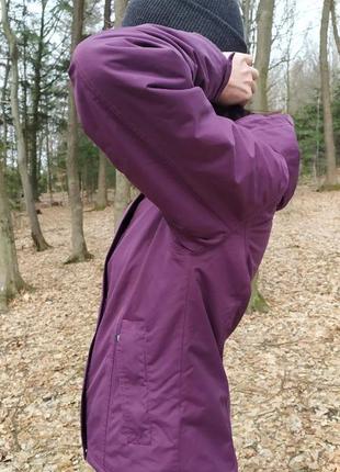 Термо куртка фиолетовая adidas clima proof оригинал размер s3 фото
