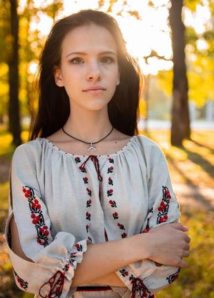 Кулон лунниця ажурна срібло ручна робота жіночий оберіг2 фото