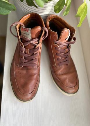 Классные кожаные ботинки