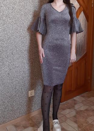 Нова люрексова сукня