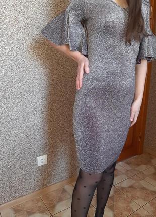 Нова люрексова сукня5 фото