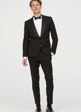 Брюки h&m High quality под смокинг, skinny fit !