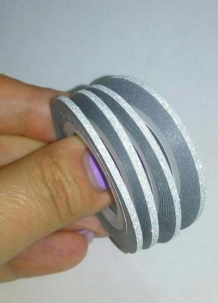 2 мм скотч стрічка для манікюру лента для дизайна ногтей разные цвета probeauty3 фото