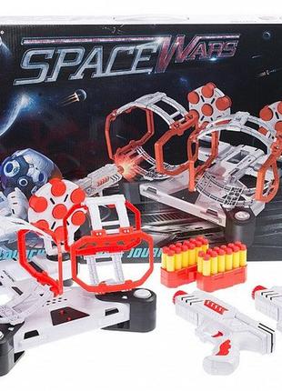 Тир набір ігровий space wars bld toys "стрільба з бластера за гравитрону з мішенями" b3229