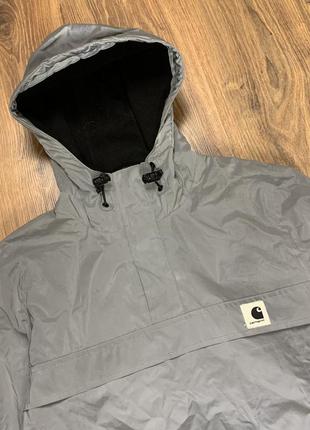 Рефлективный анорак carhartt3 фото